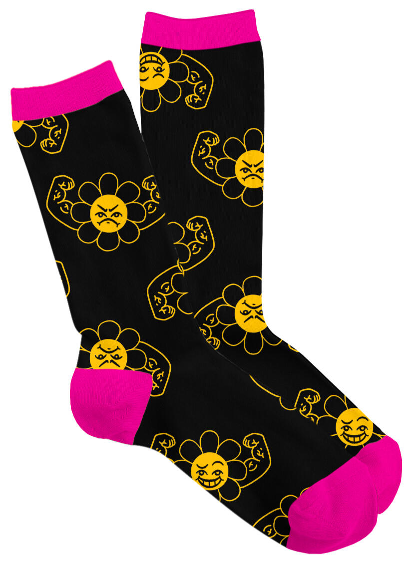 'Flower Power' Socks